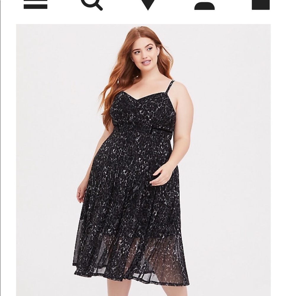 Torrid size 2 midi dress NWT